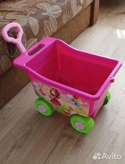 Тележка для игрушек