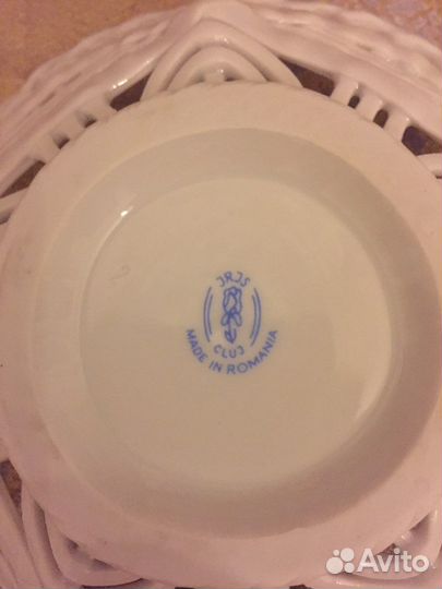 Блюдо фарфор Румыния