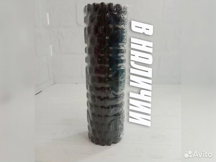 Валик для массажа 15х45см черный V67