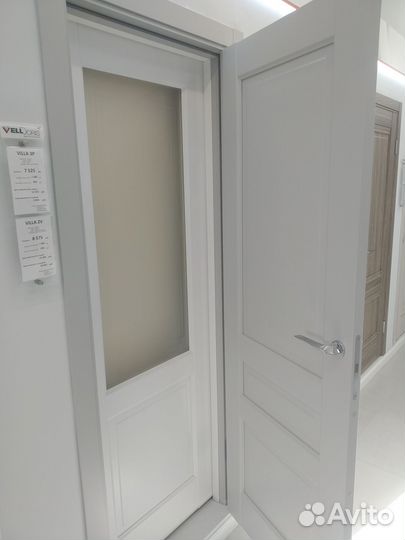 Межкомнатные двери влагостойкие эмалит новые