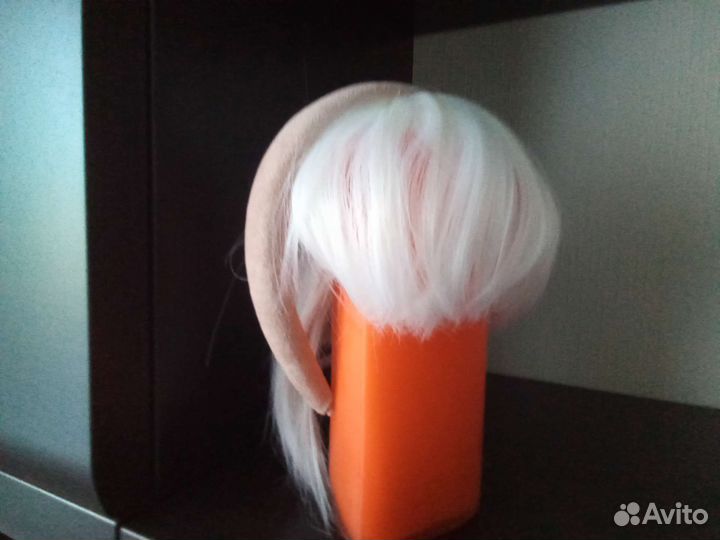 Накладная челка с ободком