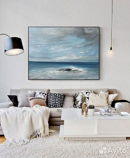 Красивая картина маслом на холсте