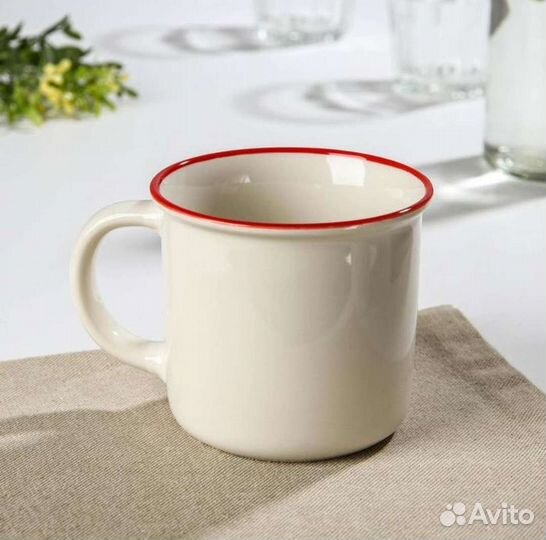 Кружка фарфоровая