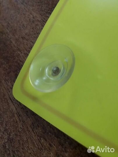 Табличка на присоске