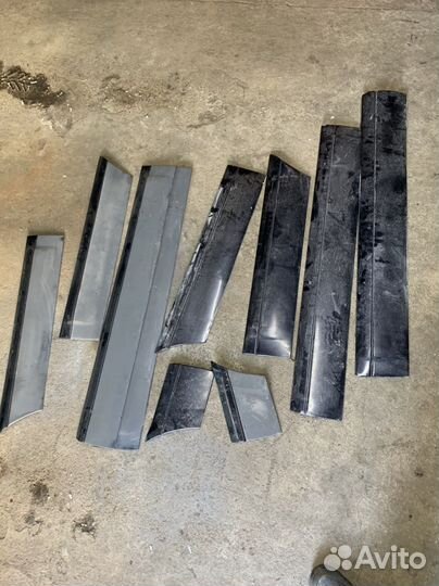 Молдинги на ваз 2114