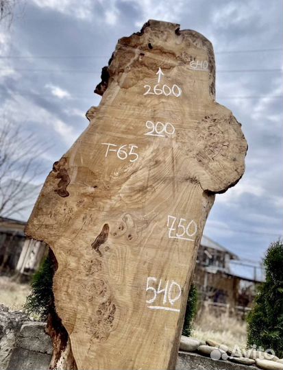 Слэбы и заготовки из азиатского капового карагача