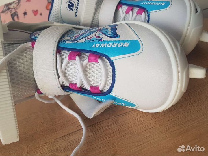 Коньки раздвижные размер 30-33