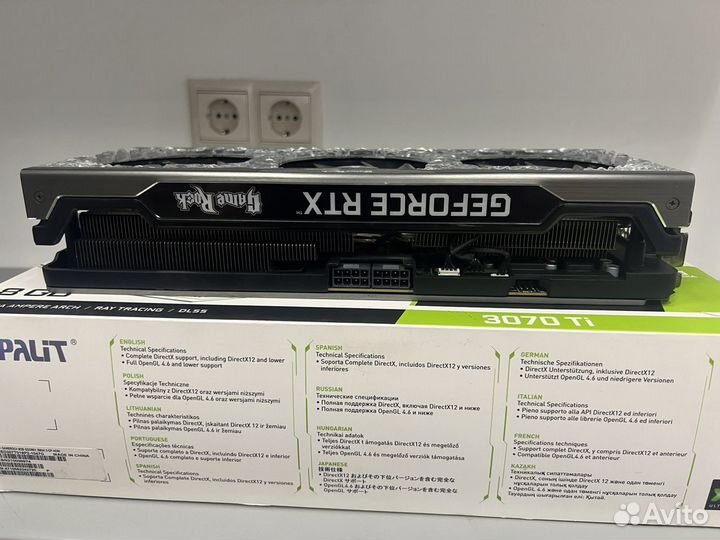 Palit RTX 3070Ti GameRock 8gb