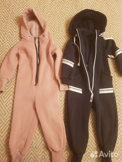 Комбинезон флисовый детский