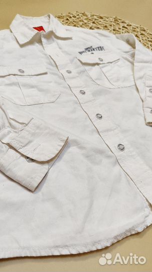Рубашка для мальчика 122