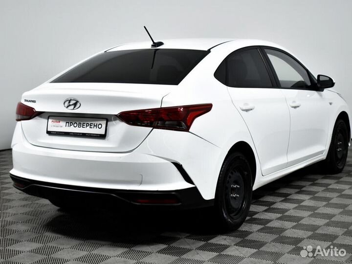 Hyundai Solaris 1.4 AT, 2021, 90 000 км