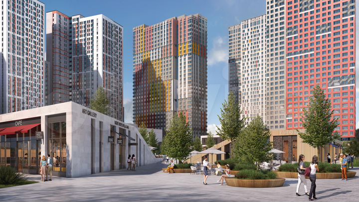 4-к. апартаменты, 90,3 м², 22/30 эт.