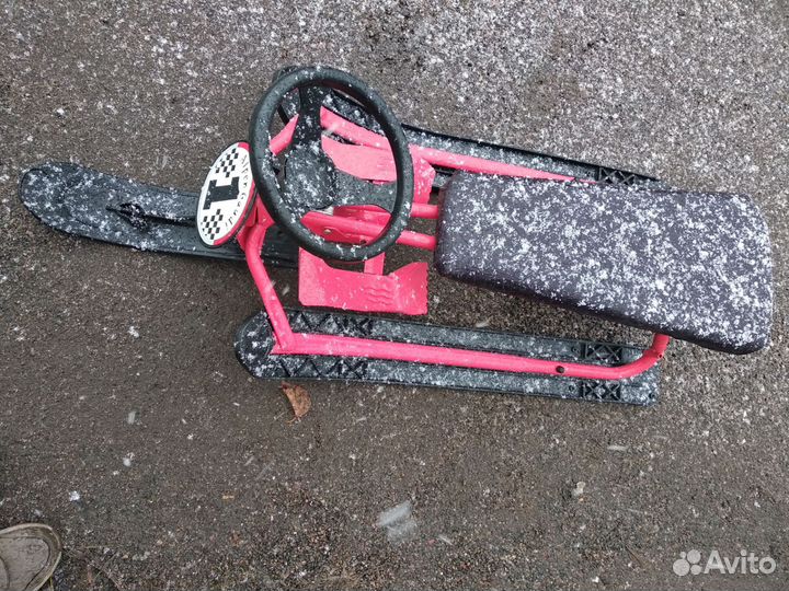 Детский снегокат от 2 лет