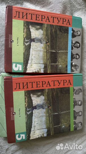 Литература учебник 5 класс 2 части