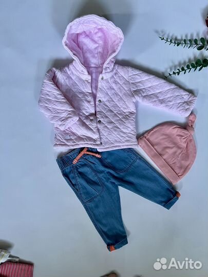 Детские вещи пакетом для девочки 62 68