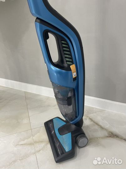 Пылесос Philips FC6404 PowerPro Aqua, голубой