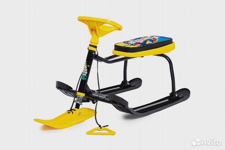 Снегокат Тимка спорт 1 F1 к/желтый h-540мм *2 тс1