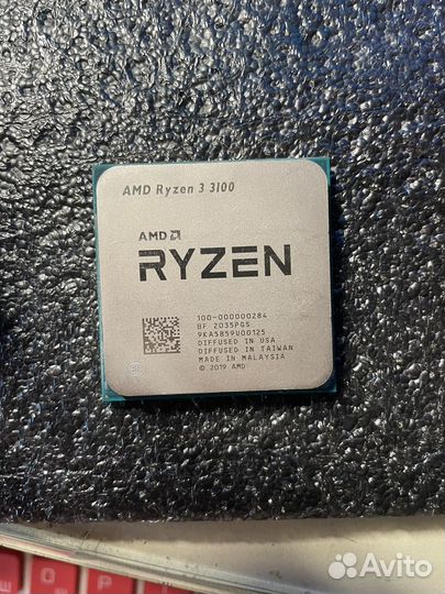 Процессор ryzen 3 3100