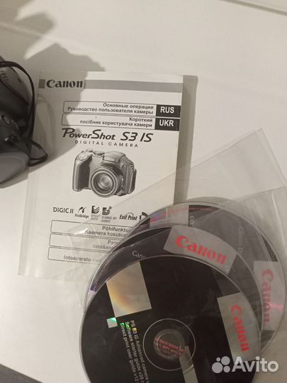 Компактный фотоаппарат canon powershot s3 is
