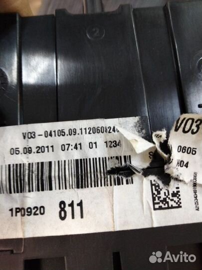 Щиток панель приборов Seat Leon 1.2 cbzb 2012