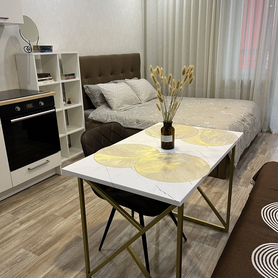 Квартира-студия, 30 м², 2 кровати