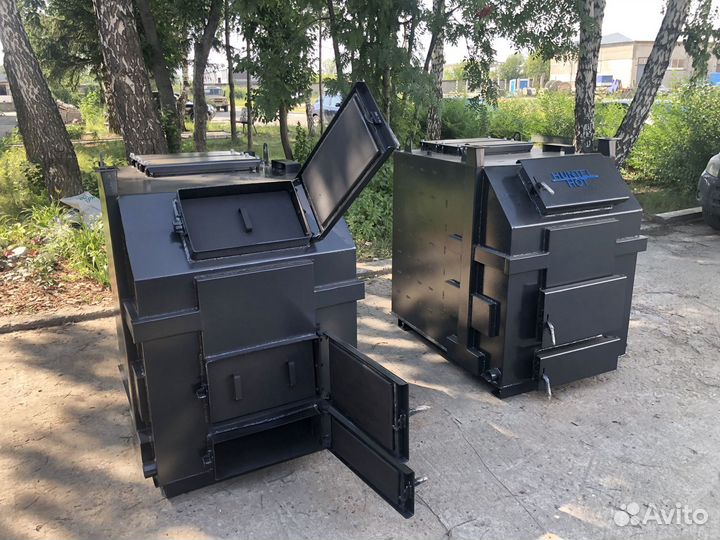 Твердотопливный котел длительного горения