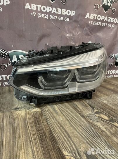 Bmw x4 g02 фара Адаптив лэд передняя левая