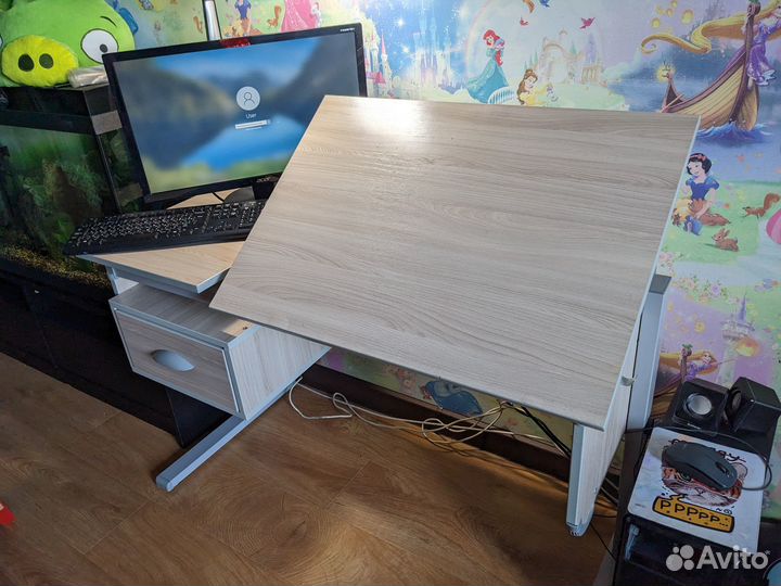 Стол для школьника - растущая парта