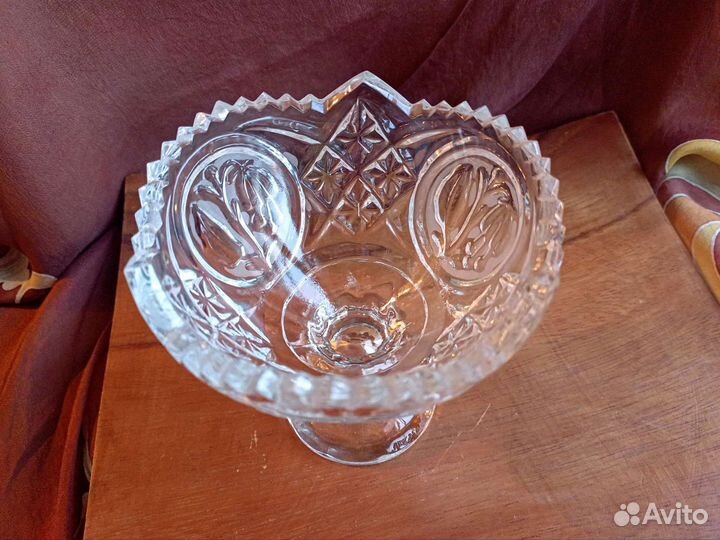 Креманка хрустальная. СССР