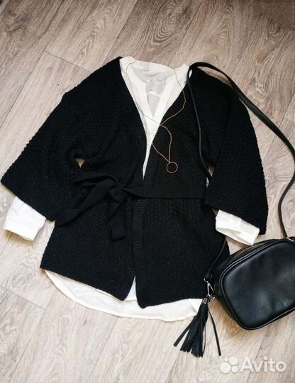 Стильная кофта-кардиган(тёплая)