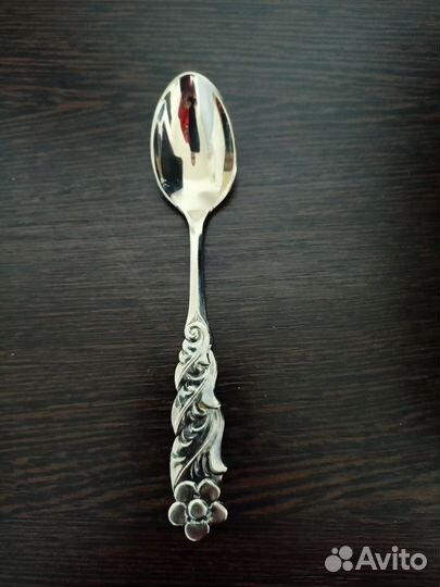 Набор чайных ложек мельхиор СССР