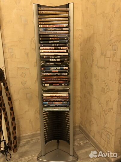 Двд диски со стойкой. +39фильмов