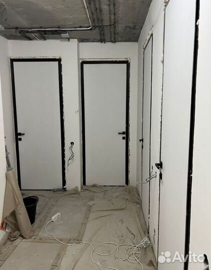 Скрытые межкомнатные двери под покраску