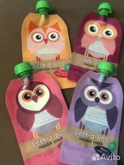 Контейнеры паучи многоразовые