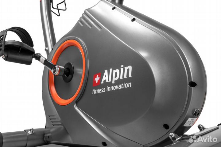 Велотренажер Alpin Picco B181 white