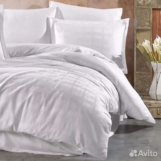 Постельное белье жаккард сатин. Clasy Евро размер