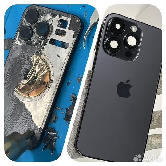 Ремонт iPhone, акб, дисплей, заднее стекло face id