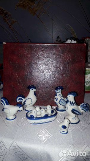 Гжель фигурки