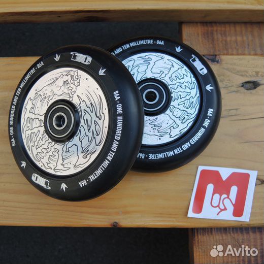 Колеса Blunt 110 мм для трюкового самоката