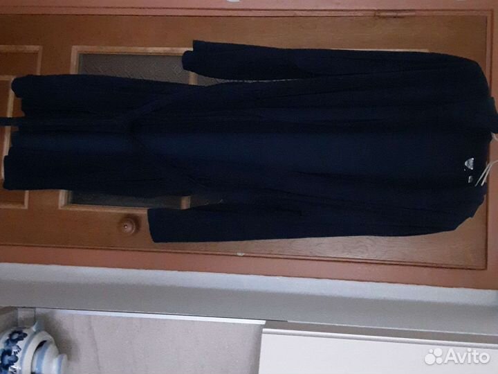 Халат с капюшоном махровый размер 52-54 crane