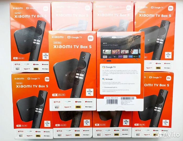 Xiaomi Mi Box S 4K 2nd Gen 2023. Новые, Запечатаны