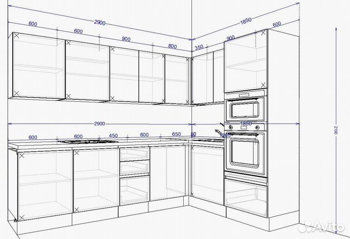 Кухонный гарнитрур напрямую от производителя