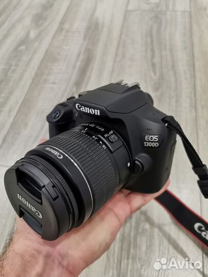 Canon EOS 1300D kit 18-55mm пробег 1700 кадров