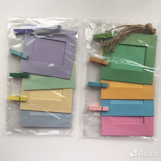 Фоторамки на прищепках