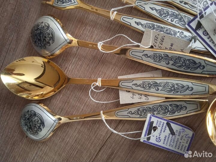 Столовое серебро 925 набор