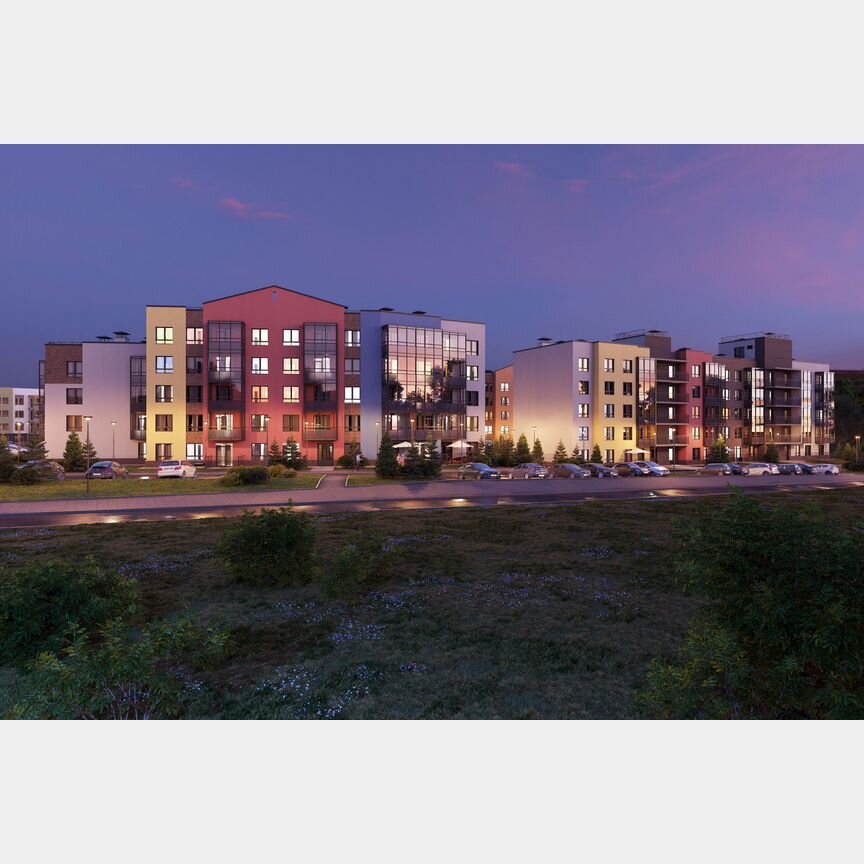 2-к. квартира, 56,5 м², 4/5 эт.
