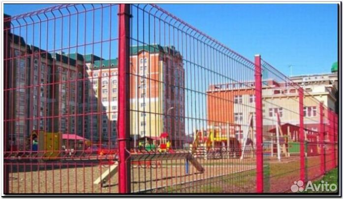 Забор 3D секции