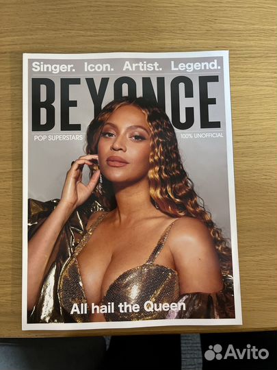 Журнал Icons выпуск Beyonce 2024