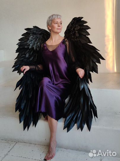 Крылья Ангела чёрные
