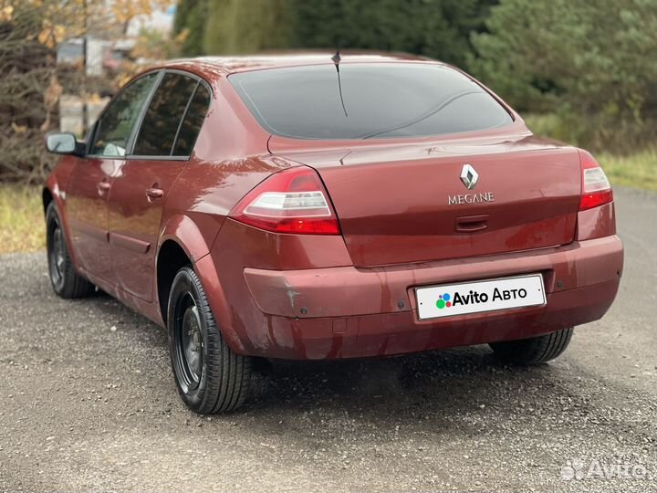 Renault Megane 1.6 AT, 2007, 290 000 км